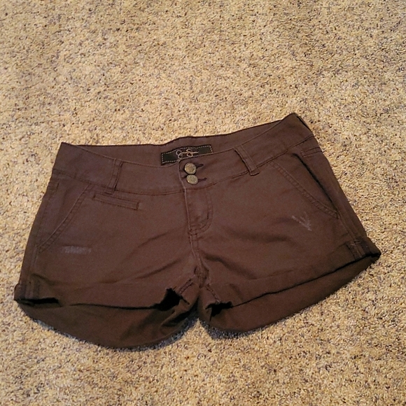Jessica Simpson Olive Shorts. Size:26 - Picture 1 of 4